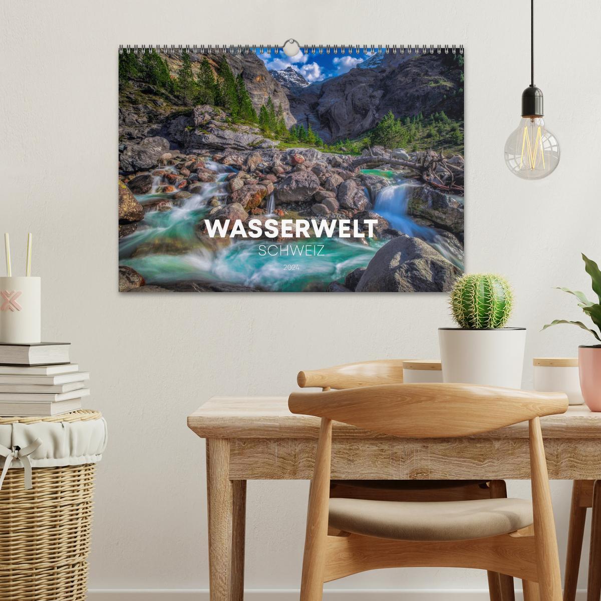 Bild: 9783383833762 | Wasserwelt Schweiz (Wandkalender 2025 DIN A3 quer), CALVENDO...