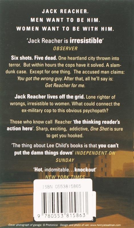 Rückseite: 9780553815863 | One Shot | Lee Child | Taschenbuch | Jack Reacher (englisch) | 495 S.