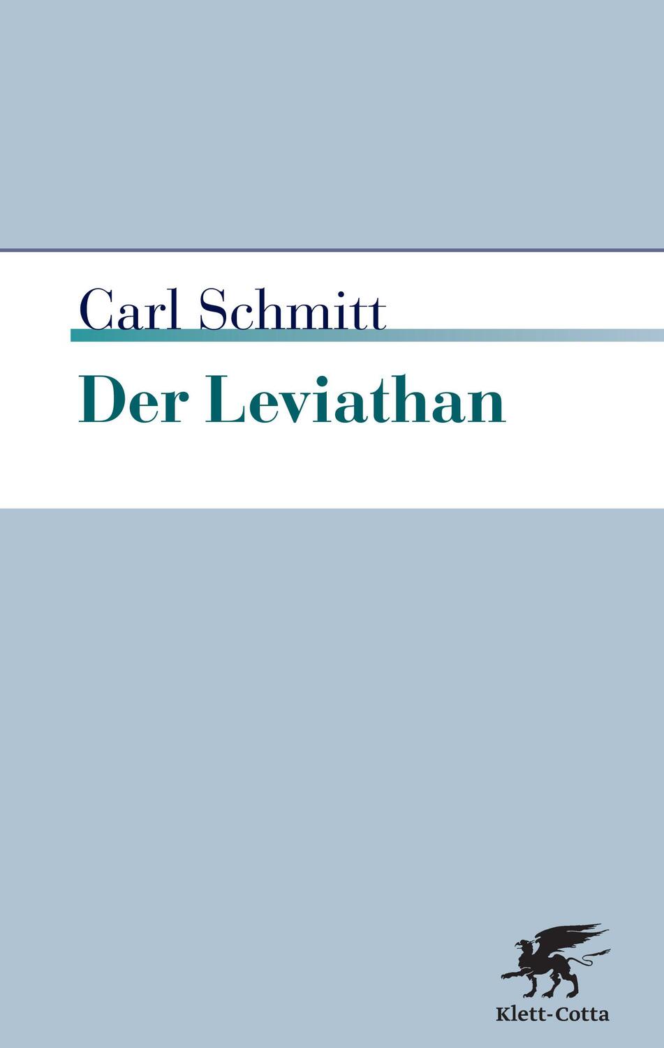 Cover: 9783608947564 | Der Leviathan in der Staatslehre des Thomas Hobbes | Carl Schmitt