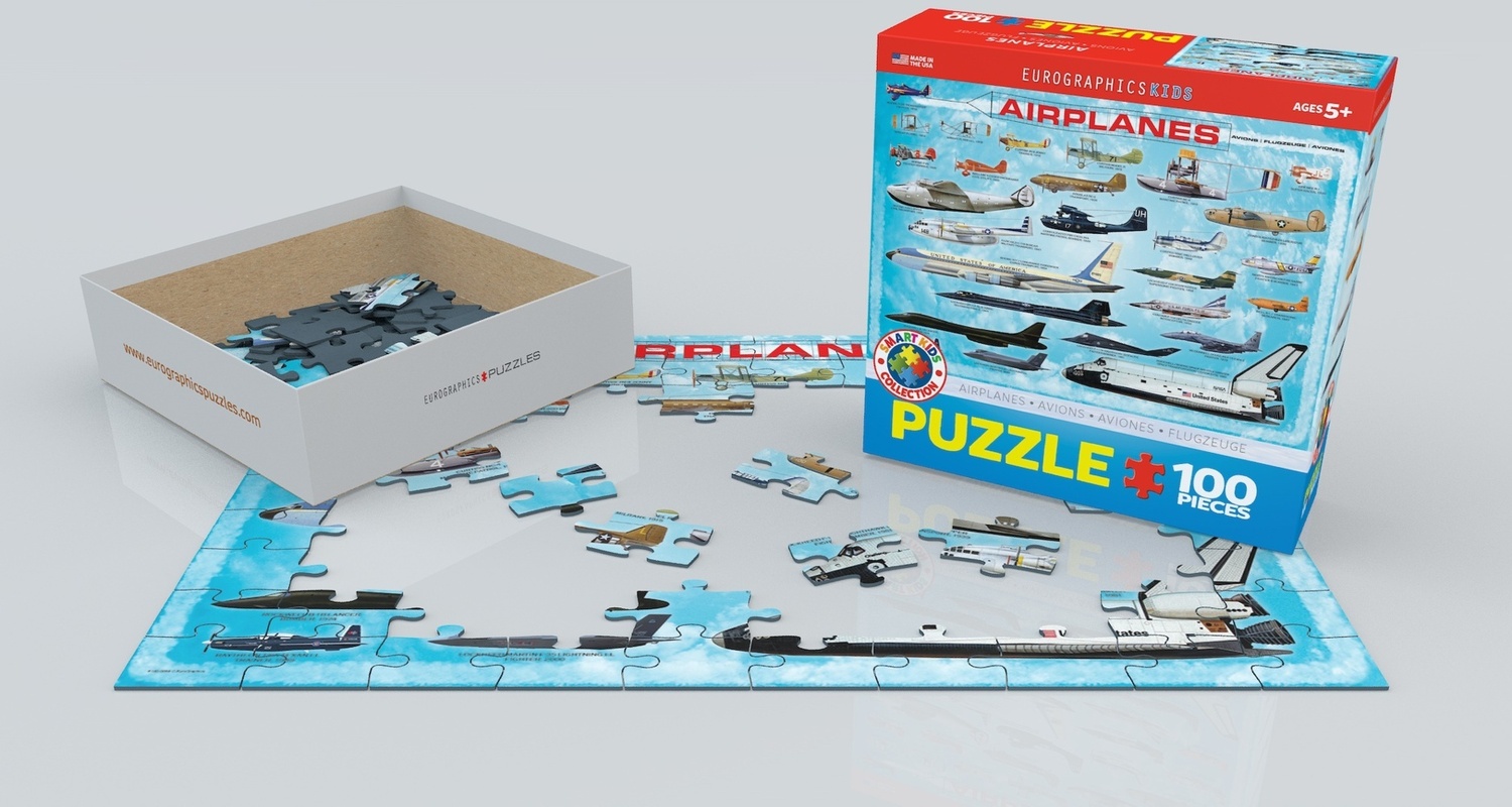Bild: 628136610865 | Flugzeuge (Puzzle) | Spiel | In Spielebox | 6100-0086 | 2022