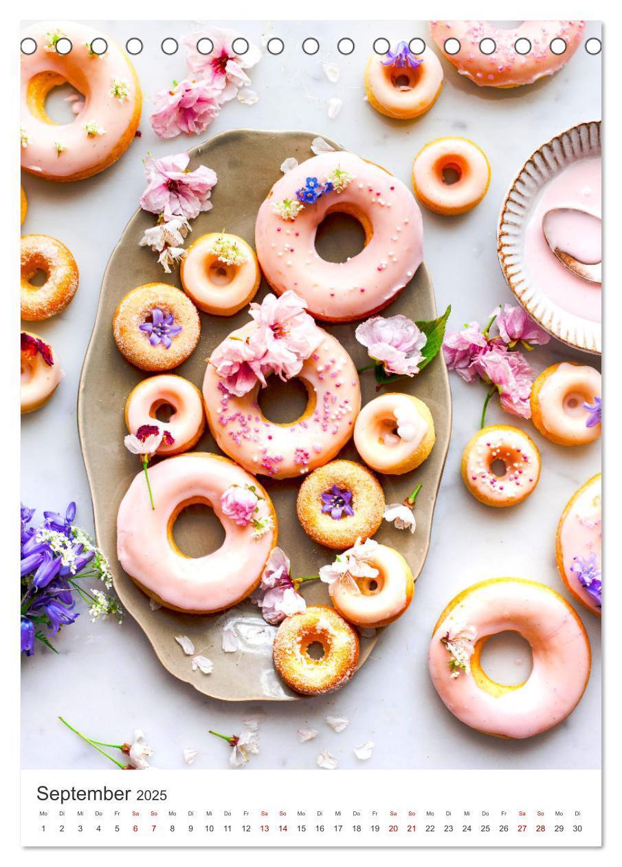 Bild: 9783435888962 | Donuts - Die runden Gaumenfreuden. (Tischkalender 2025 DIN A5...