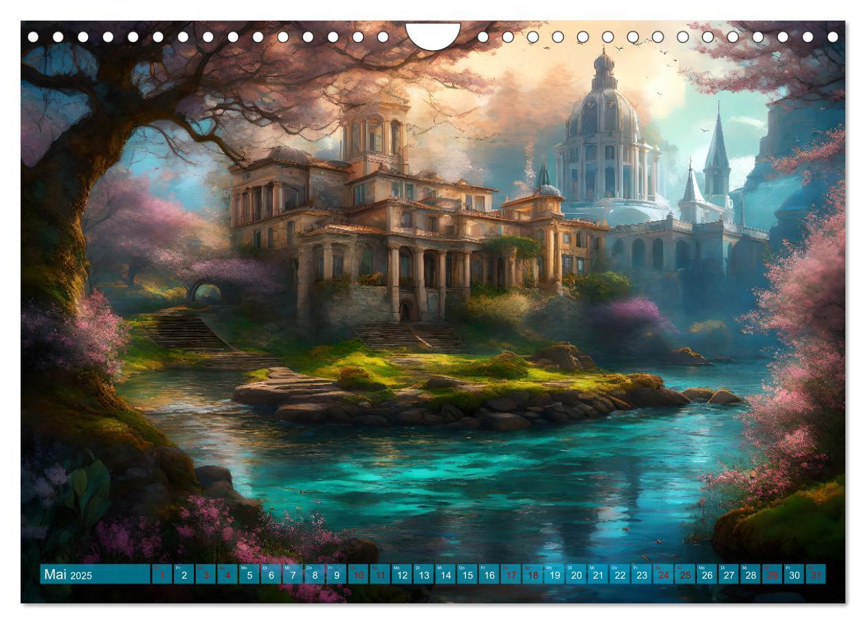 Bild: 9783457015773 | Visionen aus Atlantis (Wandkalender 2025 DIN A4 quer), CALVENDO...