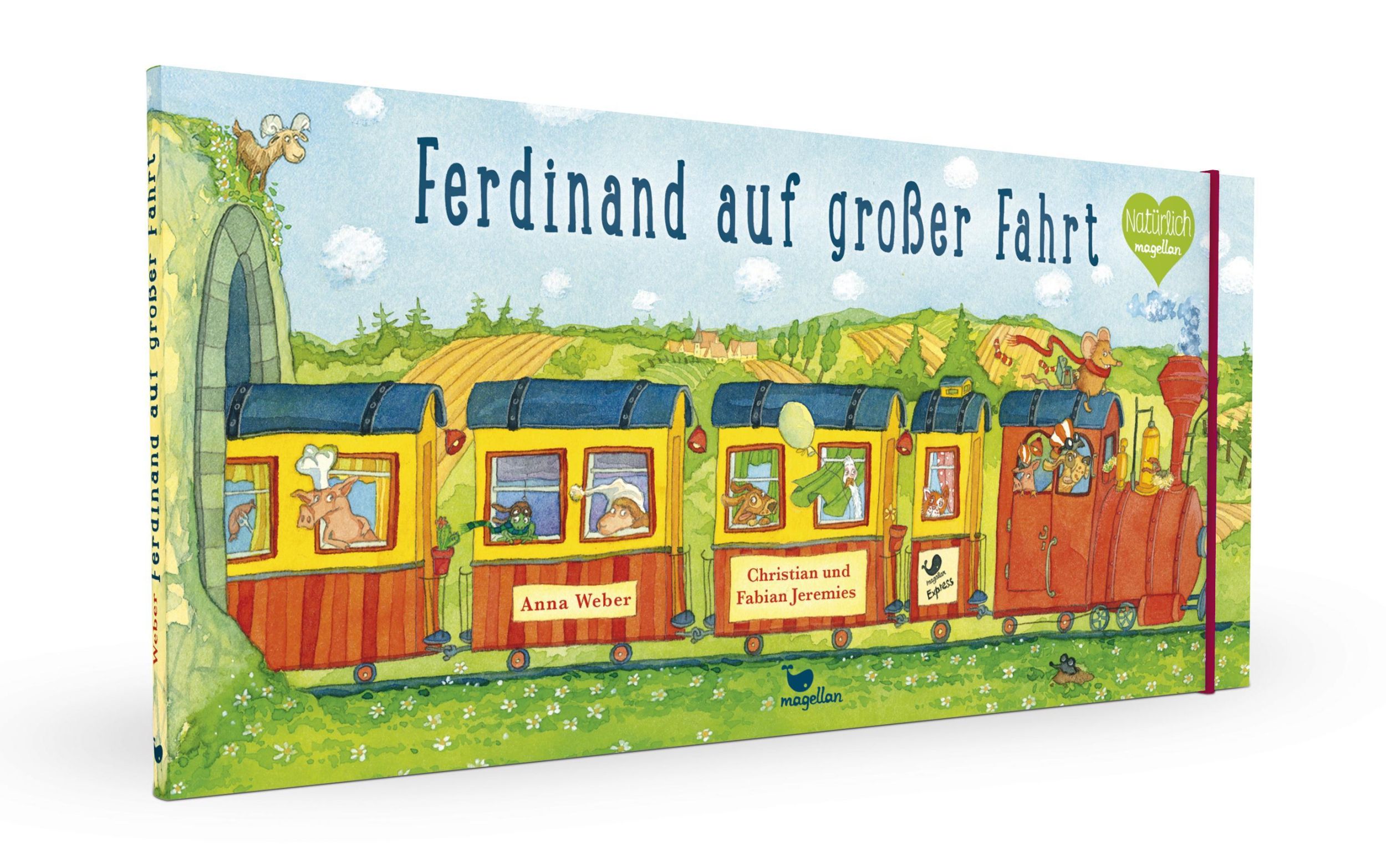 Rückseite: 9783734820045 | Ferdinand auf großer Fahrt 01 | Anna Weber | Buch | 32 S. | Deutsch