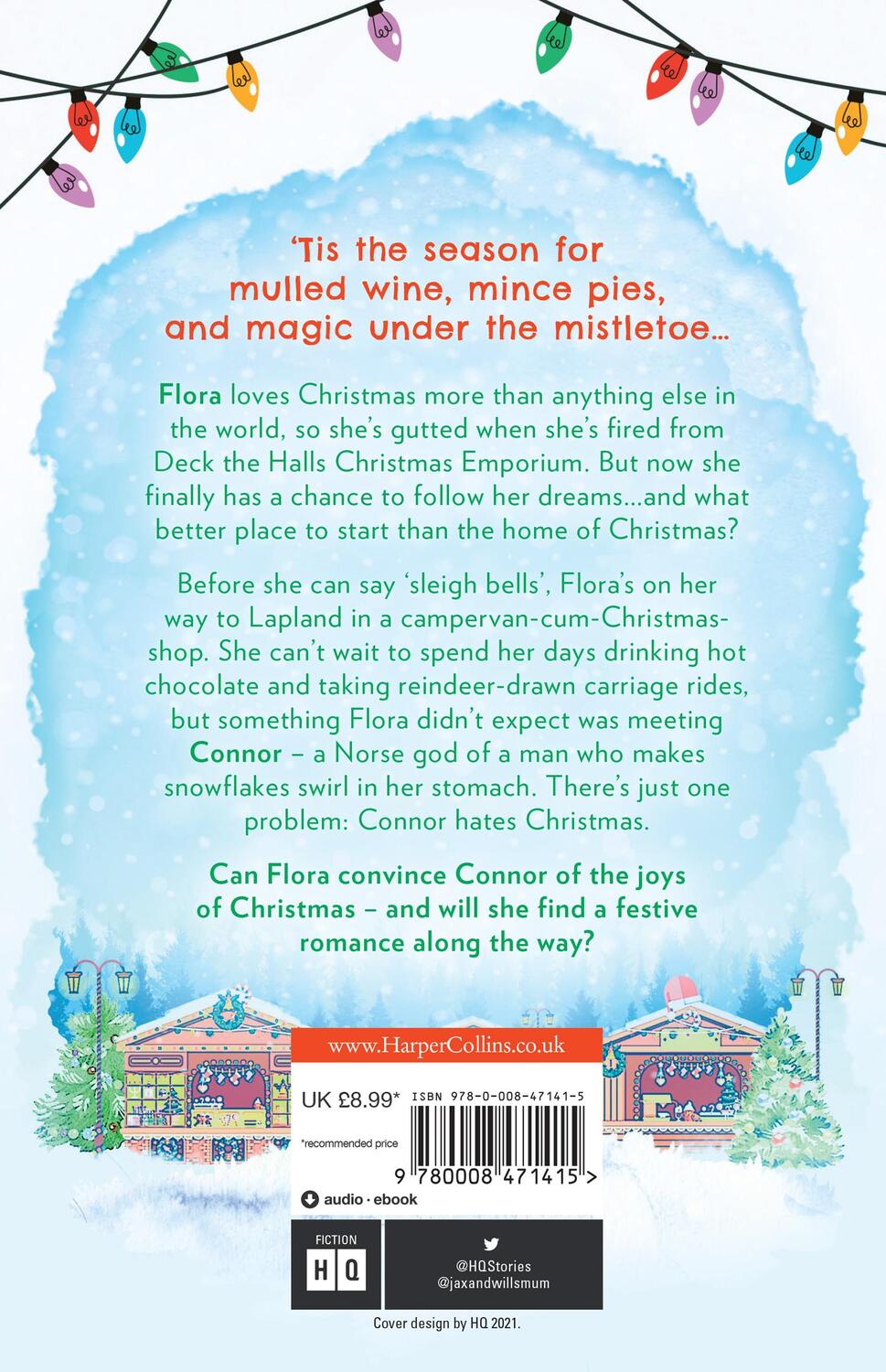 Rückseite: 9780008471415 | Flora's Travelling Christmas Shop | Rebecca Raisin | Taschenbuch