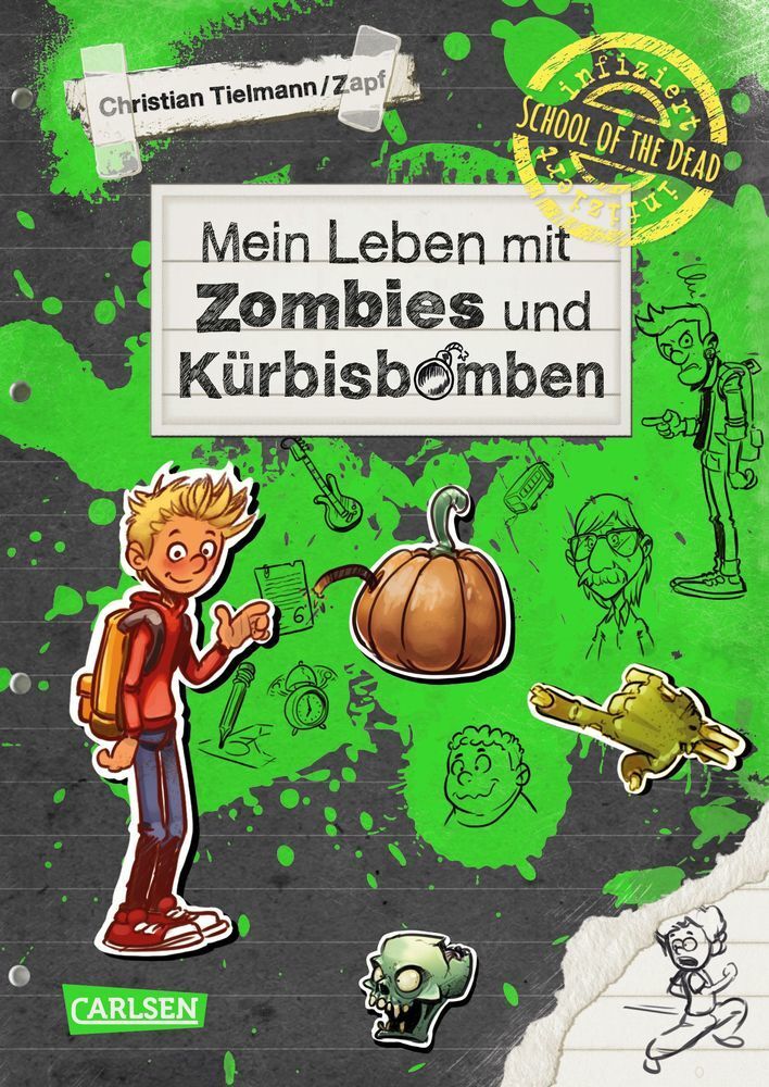 Cover: 9783551655004 | School of the dead 1: Mein Leben mit Zombies und Kürbisbomben | Buch
