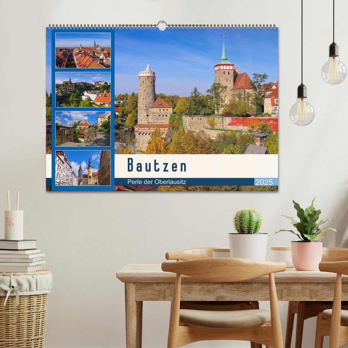 Bild: 9783435407132 | Bautzen - Perle der Oberlausitz (Wandkalender 2025 DIN A2 quer),...