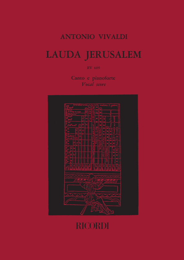 Cover: 9790041319339 | Lauda Jerusalem Salmo 147 Rv 609 | Vocal Score | Antonio Vivaldi