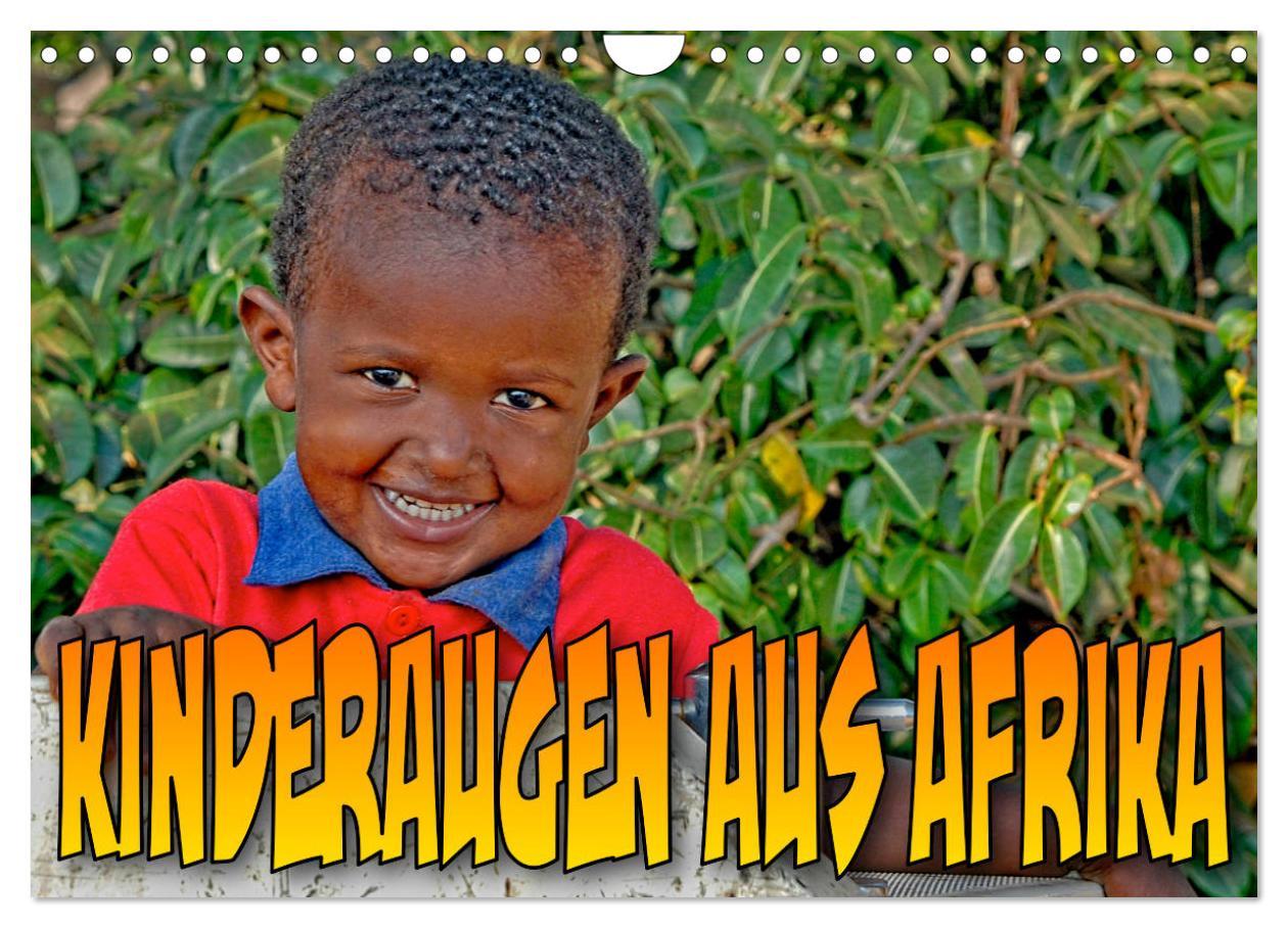 Cover: 9783435138388 | Kinderaugen aus Afrika (Wandkalender 2025 DIN A4 quer), CALVENDO...