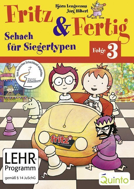 Cover: 9783898353915 | Fritz &amp; Fertig Folge 3 - Schach für Siegertypen. Folge.3, 1 CD-ROM...