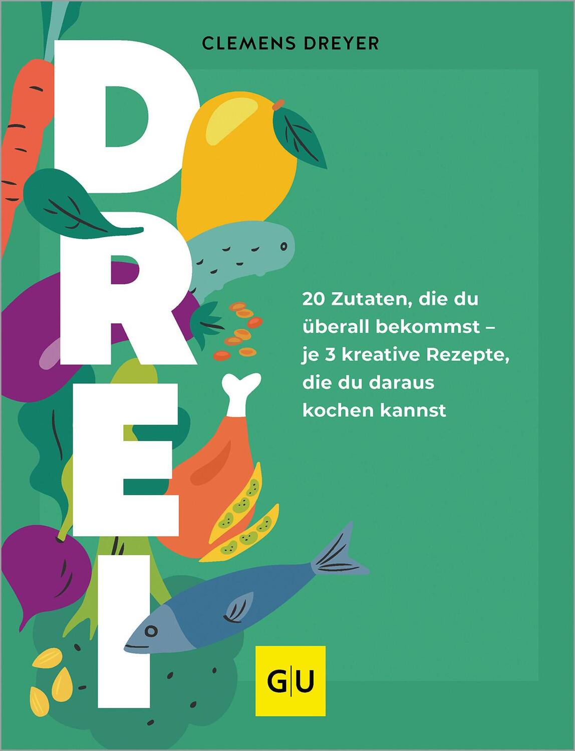 Cover: 9783833893254 | Drei | Clemens Dreyer | Buch | Jeden-Tag-Küche | 160 S. | Deutsch