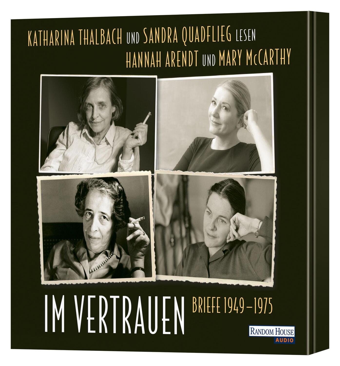 Bild: 9783837146066 | Im Vertrauen | Briefwechsel 1949-1975 | Hannah Arendt (u. a.) | CD