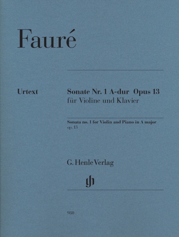Cover: 9790201809809 | Gabriel Fauré - Violinsonate Nr. 1 A-dur op. 13 | Fabian Kolb | Buch