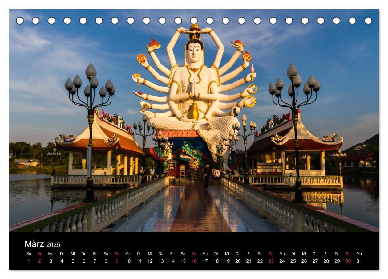 Bild: 9783435490615 | Koh Samui im Sonnenlicht (Tischkalender 2025 DIN A5 quer), CALVENDO...