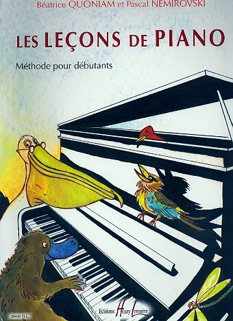 Cover: 9790230984454 | Les lecons de Piano vol.1 | Lemoine | EAN 9790230984454