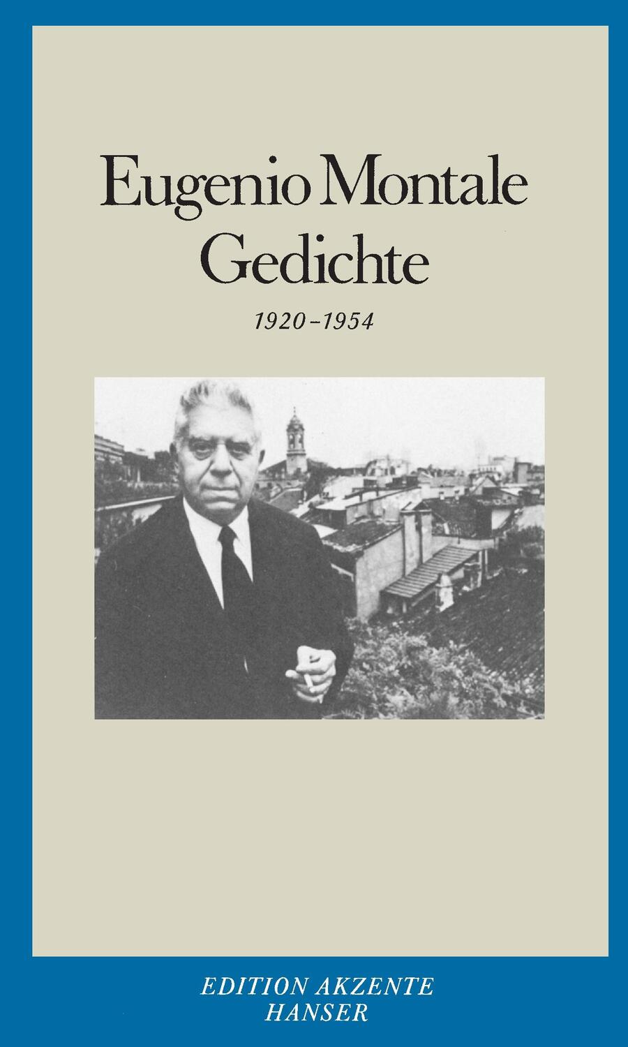 Cover: 9783446242548 | Gedichte | 1920-1954. Italienisch-Deutsch | Eugenio Montale | Buch
