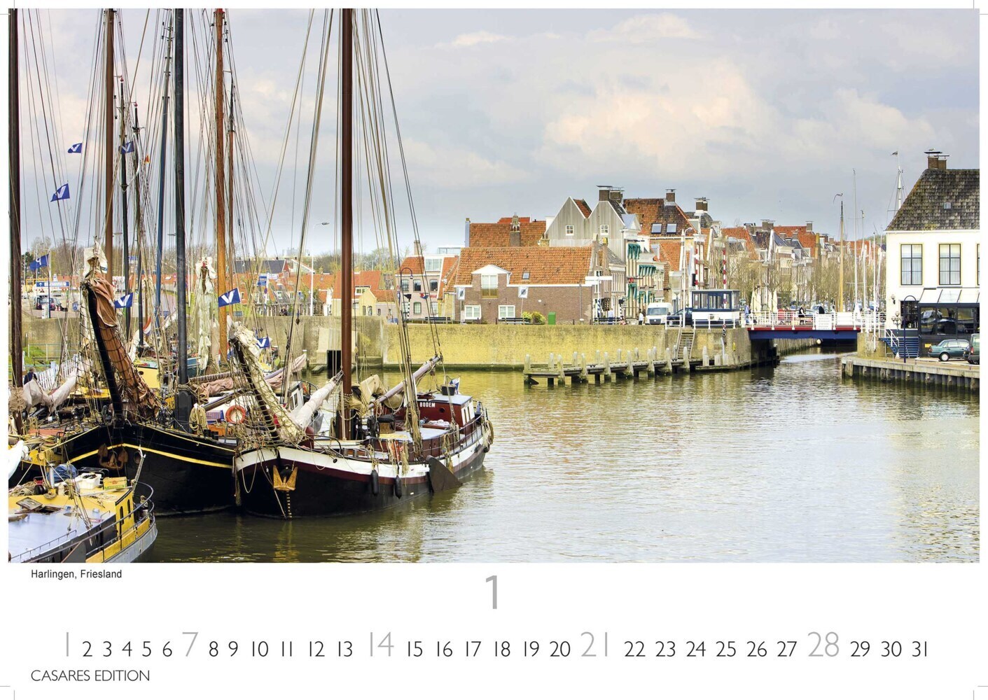 Bild: 9789918621811 | Niederlande 2024 L 35x50cm | Kalender | 14 S. | Deutsch | 2024