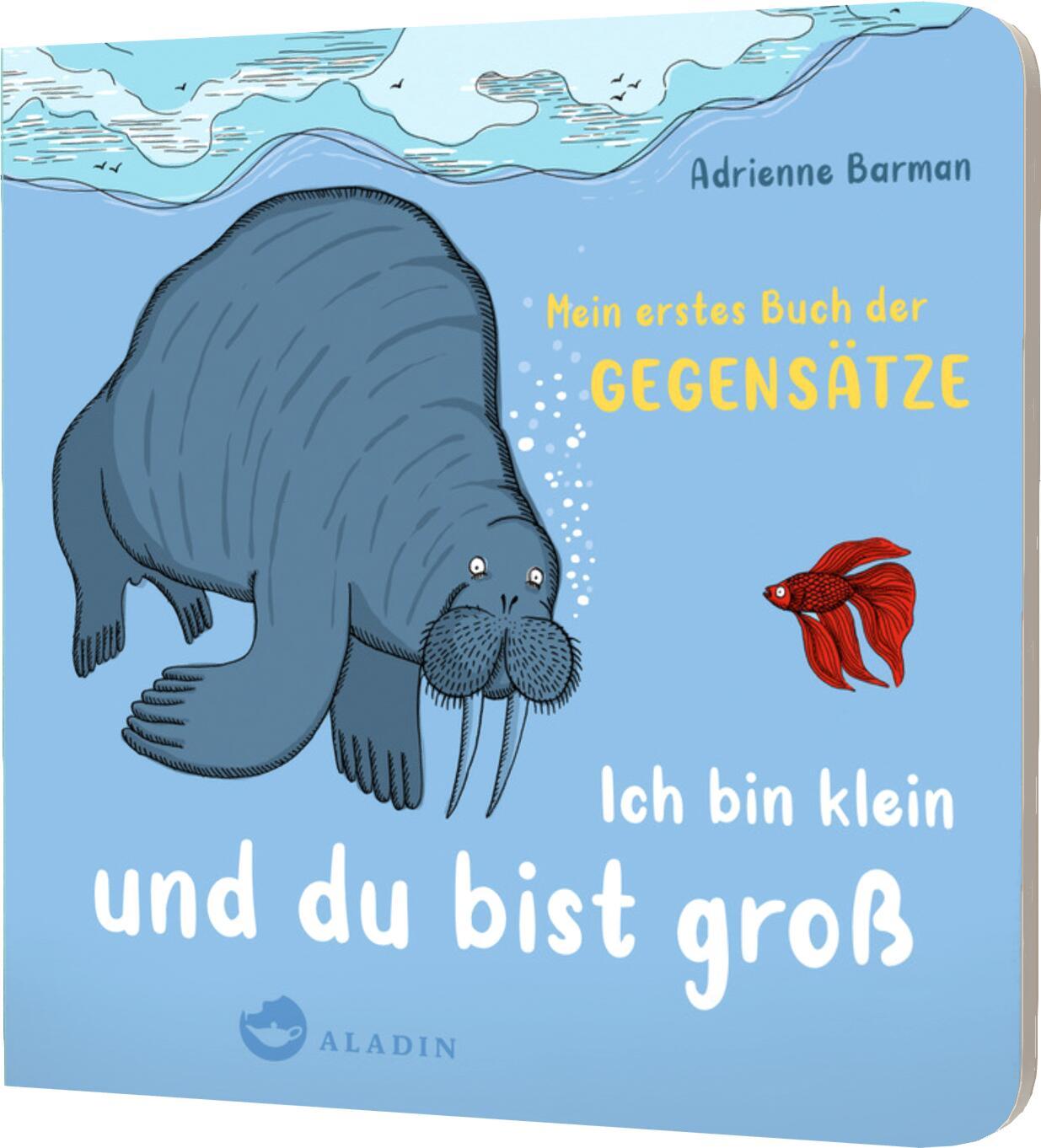 Cover: 9783848901845 | Ich bin klein und du bist groß | Adrienne Barman | Buch | Pappebuch