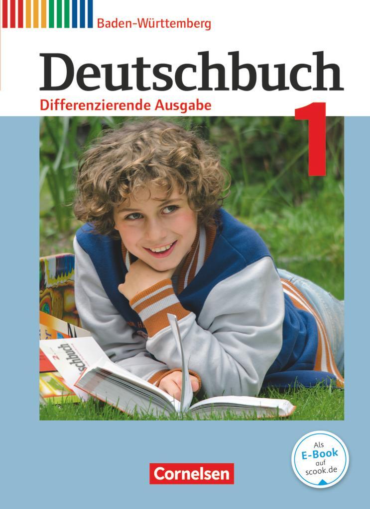 Cover: 9783060673629 | Deutschbuch Band 1: 5. Schuljahr zum Bildungsplan 2016. Realschule...