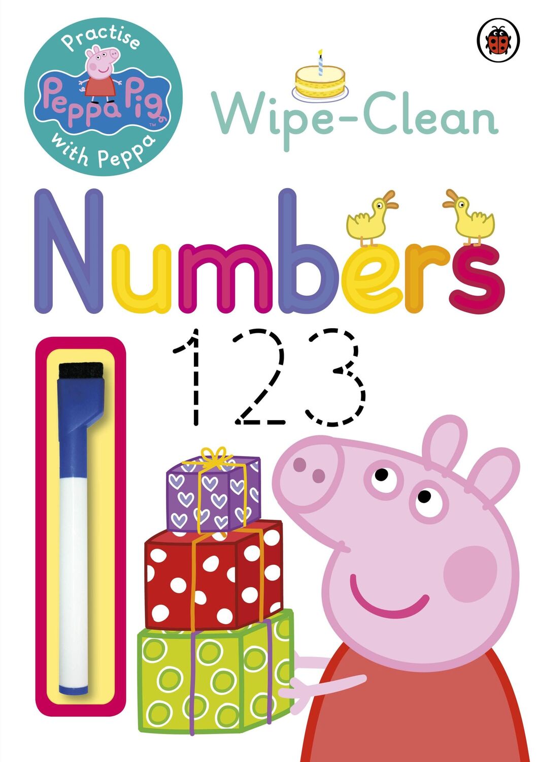 Cover: 9780723292111 | Peppa Pig: Practise with Peppa: Wipe-Clean First Numbers | Ladybird