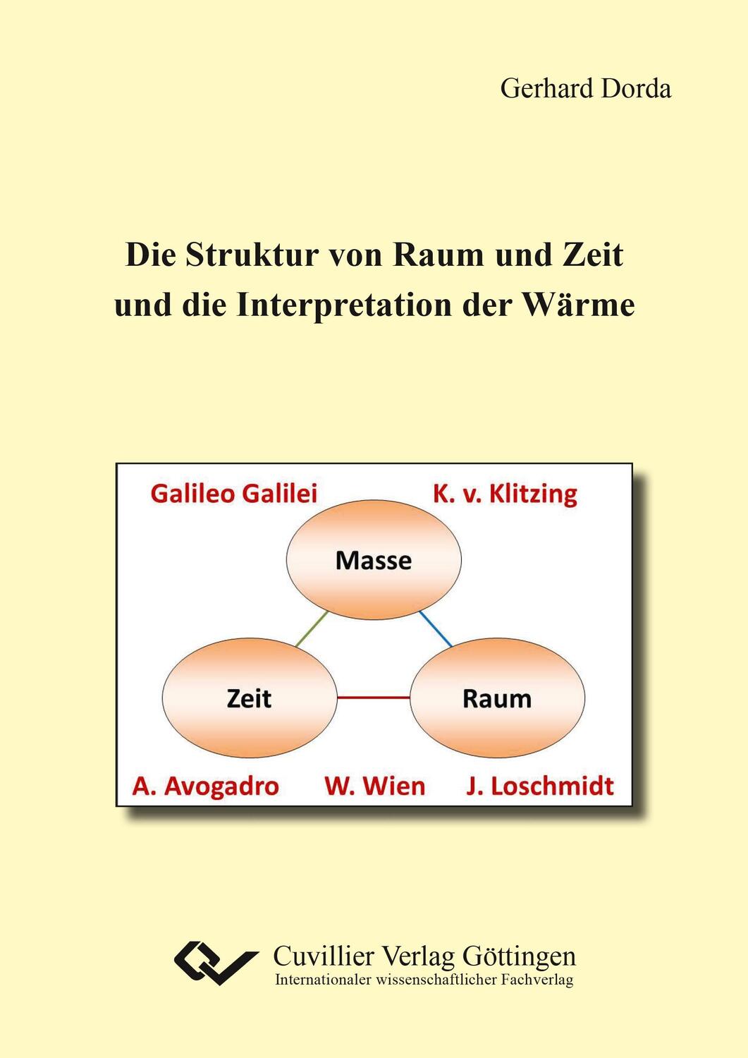 Cover: 9783736993884 | Die Struktur von Raum und Zeit, abgeleitet vom v. Klitzing´s...