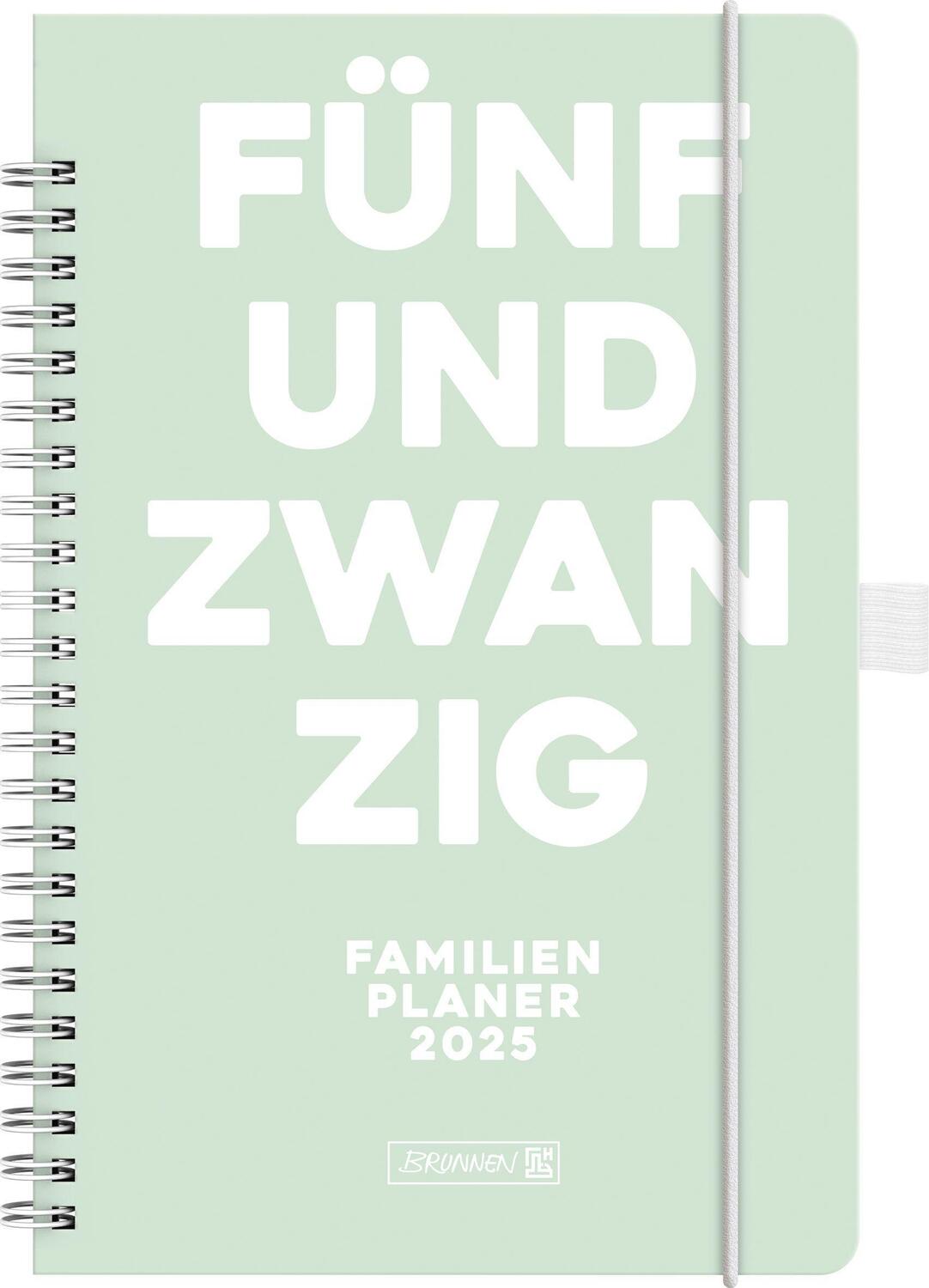 Cover: 4061947126358 | Brunnen 1070290035 Buchkalender Familienplaner (2025)...