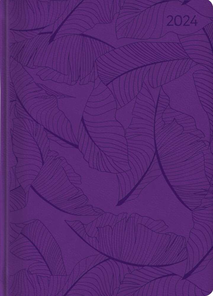 Cover: 4251732339418 | Ladytimer Grande Deluxe Purple 2024 - Taschen-Kalender A5 (15x21...