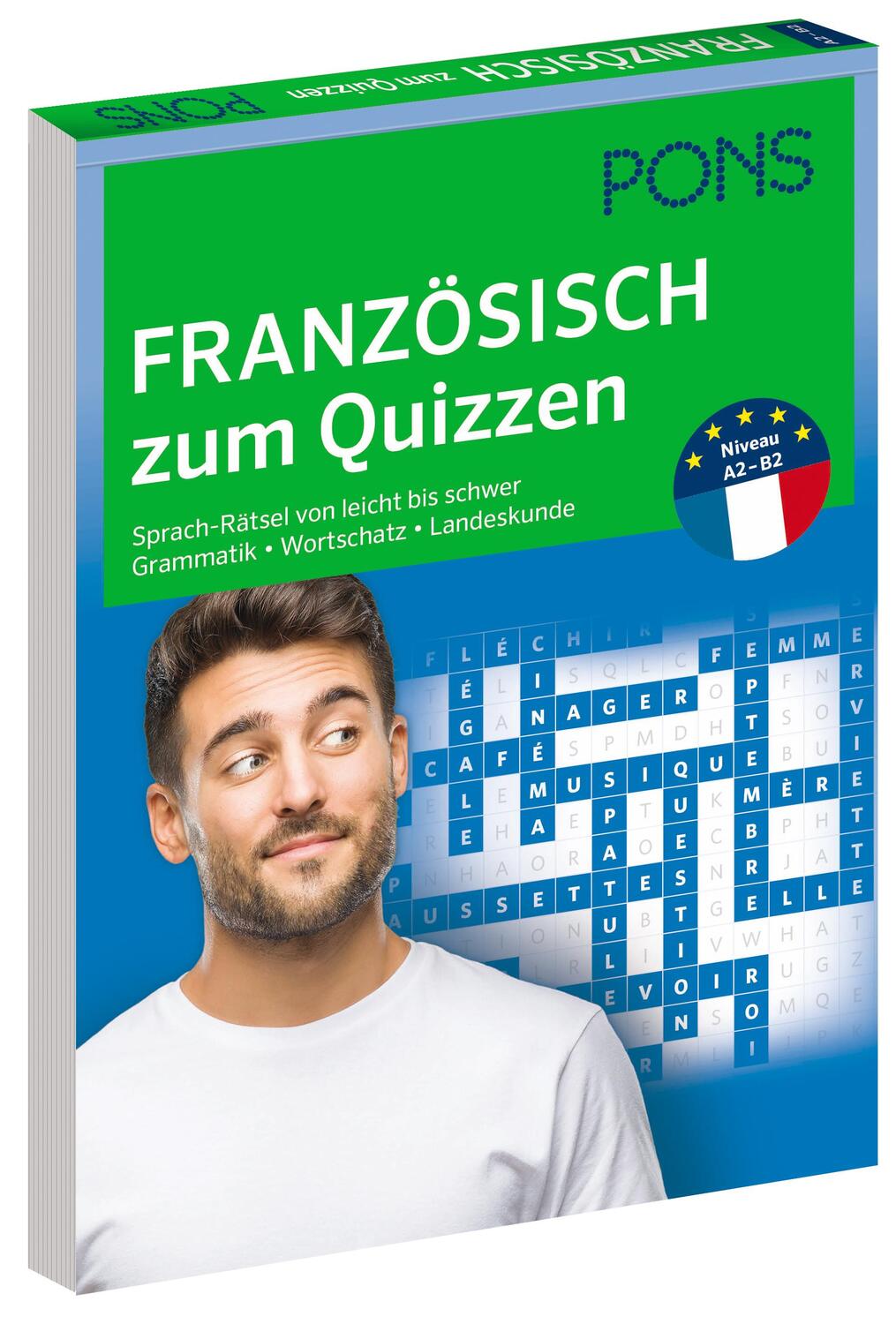 Cover: 9783125624191 | PONS Französisch zum Quizzen | Taschenbuch | PONS Sprachrätsel | 2022