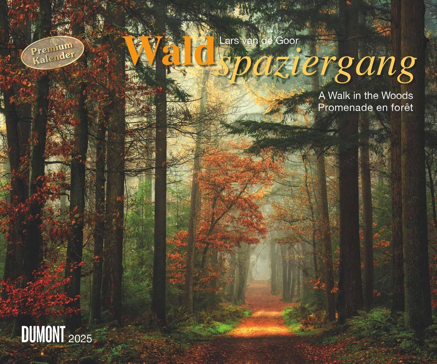 Cover: 4250809653426 | Waldspaziergang 2025 - Fotokunst-Kalender - Querformat 60 x 50 cm -...