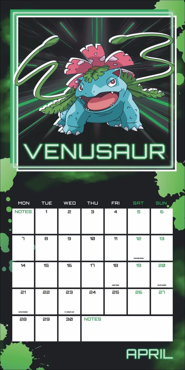 Bild: 9783840196706 | Pokémon Broschurkalender 2025 | Heye | Kalender | 28 S. | Englisch