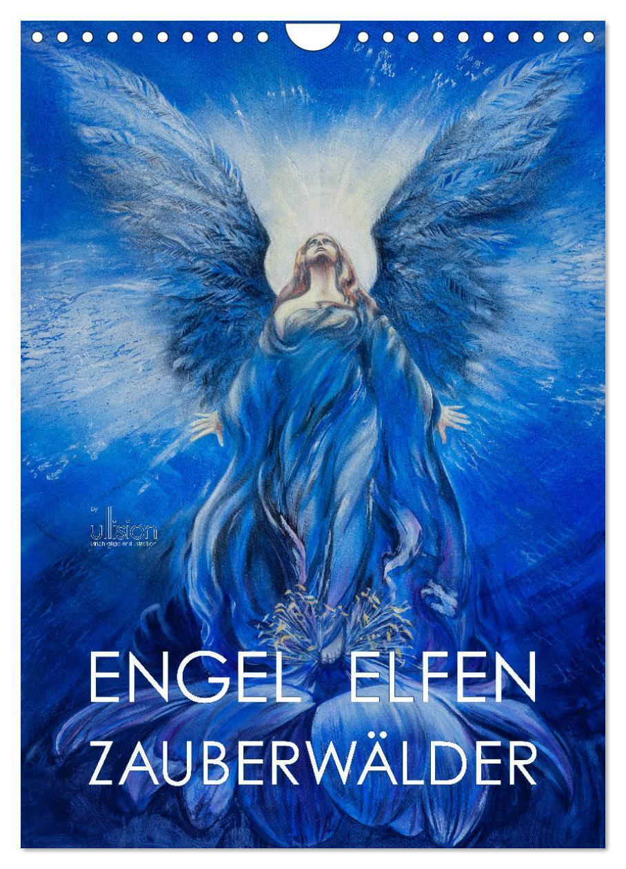 Cover: 9783675838086 | Engel Elfen Zauberwälder (Wandkalender 2024 DIN A4 hoch), CALVENDO...