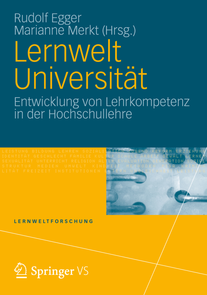 Cover: 9783531178462 | Lernwelt Universität | Rudolf Egger (u. a.) | Taschenbuch | 295 S.