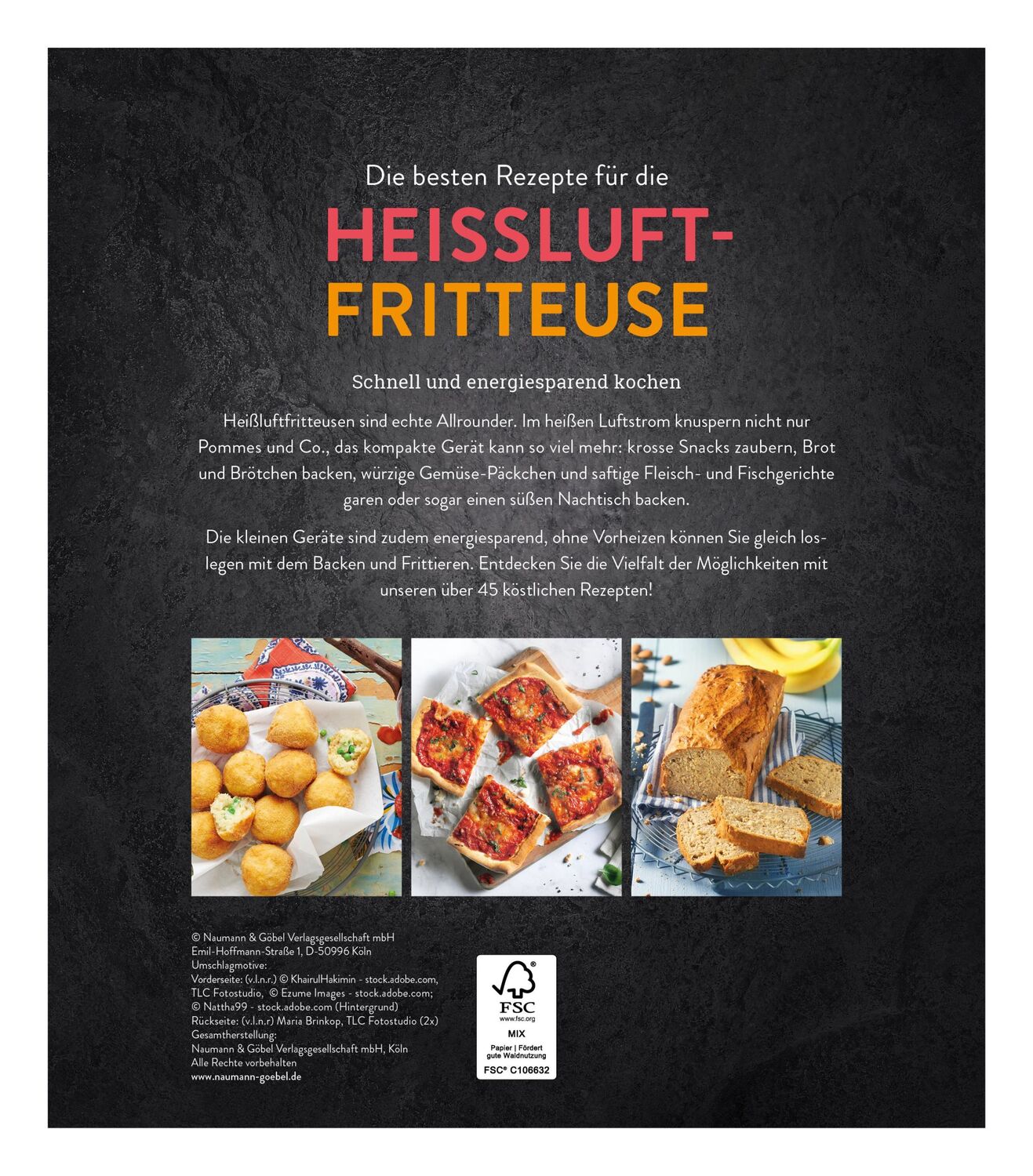 Rückseite: 9783625197119 | Die besten Rezepte für die Heißluftfritteuse | Buch | 96 S. | Deutsch