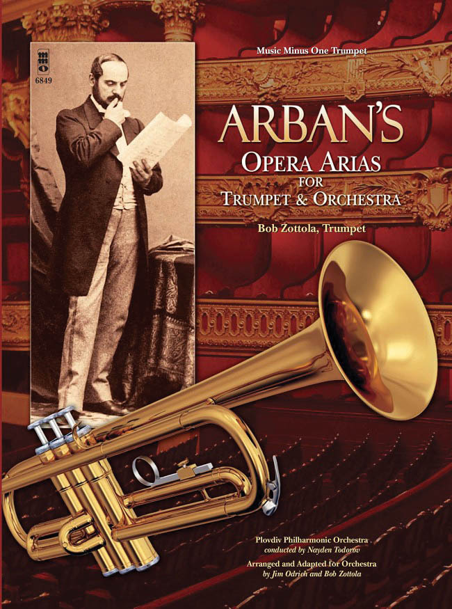 Cover: 888680050252 | Arban's Opera Arias for Trumpet &amp; Orchestra | Music Minus One Trumpet