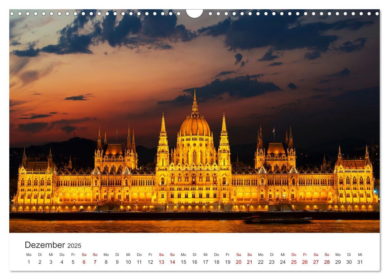 Bild: 9783383917677 | Budapest - Eine Reise in die Hauptstadt von Ungarn. (Wandkalender...