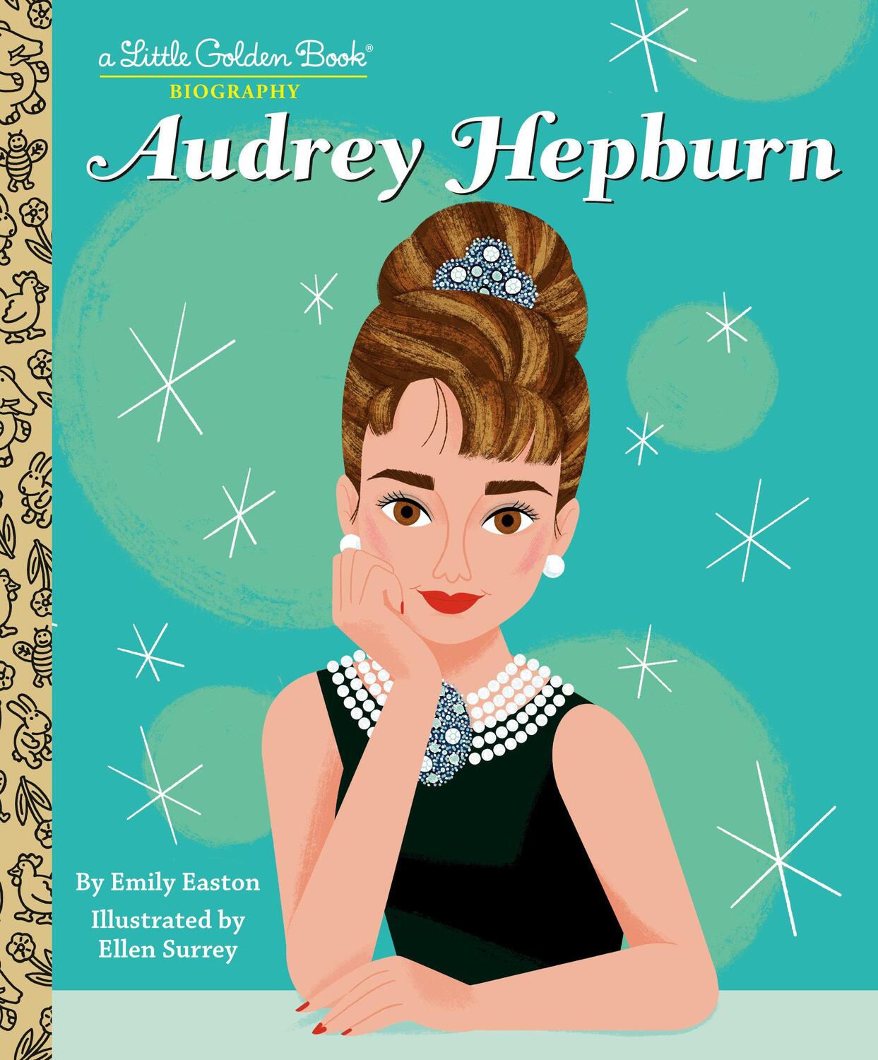 Cover: 9780593703328 | Audrey Hepburn: A Little Golden Book Biography | Emily Easton | Buch