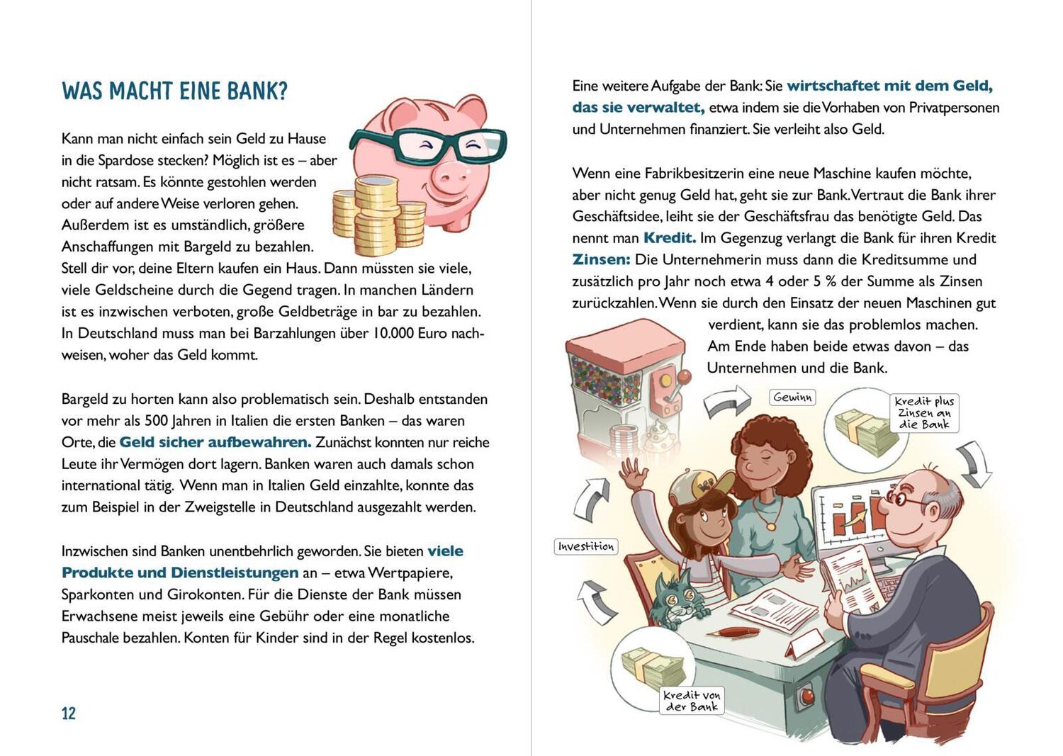 Bild: 9783551254696 | Das kleine Buch vom Geld | Birgit Wetjen (u. a.) | Taschenbuch | 48 S.