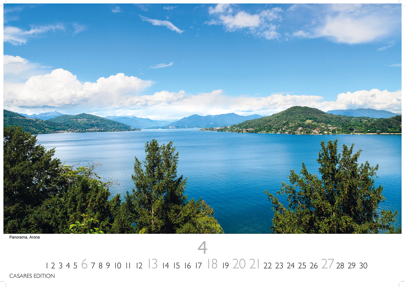 Bild: 9781835240083 | Lago Maggiore 2025 L 35x50cm | Kalender | 14 S. | Deutsch | 2025