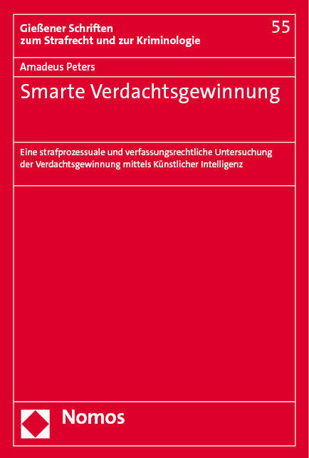 Cover: 9783756011131 | Smarte Verdachtsgewinnung | Amadeus Peters | Taschenbuch | 328 S.