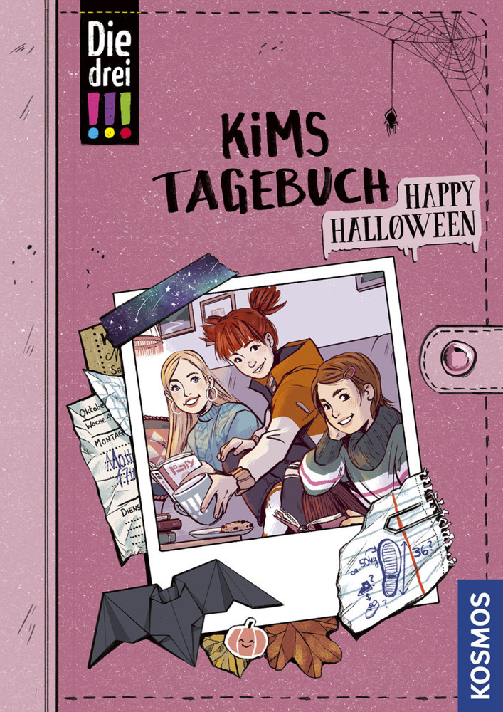 Cover: 9783440171547 | Die drei !!!, Kims Tagebuch, Happy Halloween | Ein Comic-Roman | Buch