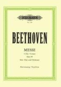 Cover: 9790014006594 | Messe C-Dur op. 86 | Ludwig van Beethoven | Taschenbuch | 68 S. | 2001