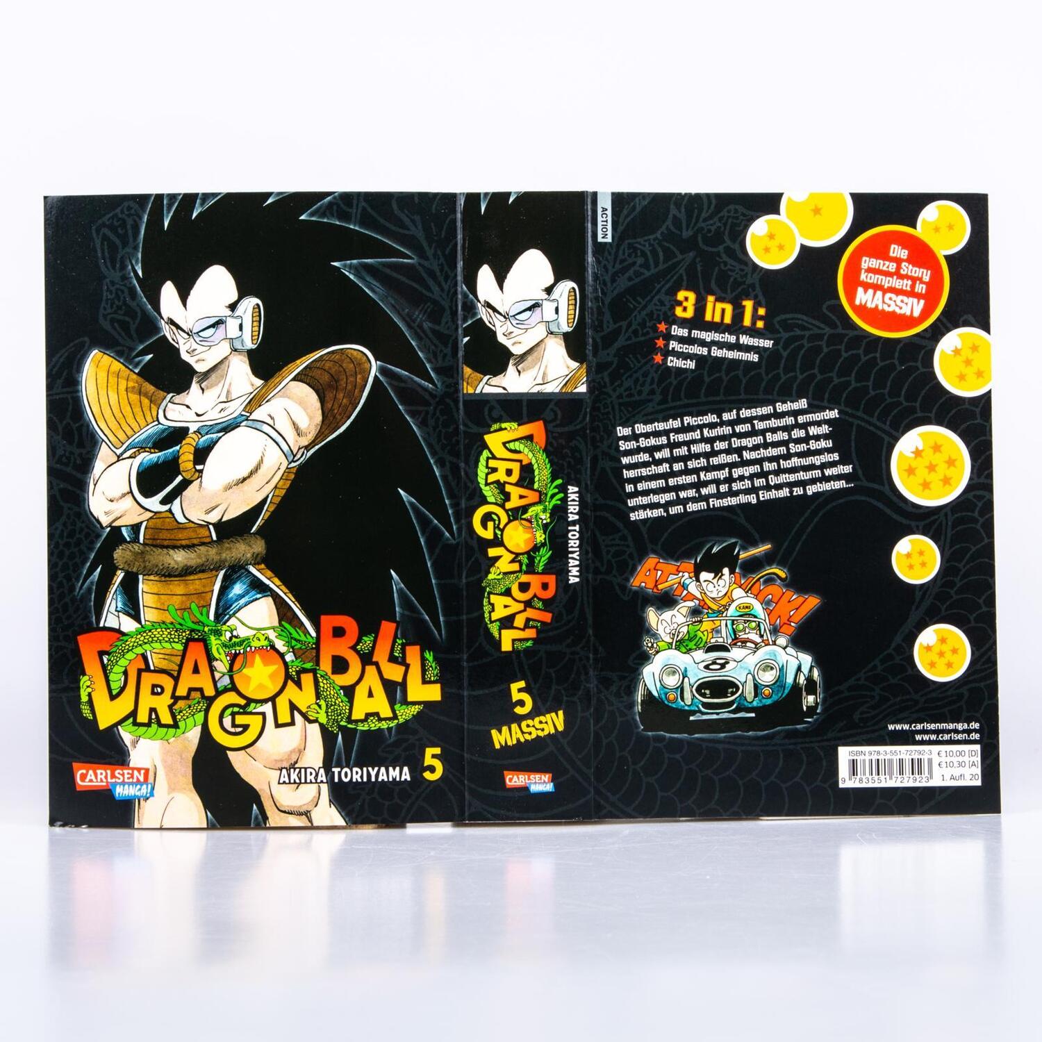 Bild: 9783551727923 | Dragon Ball Massiv 5 | Die Originalserie als 3-in-1-Edition! | Buch