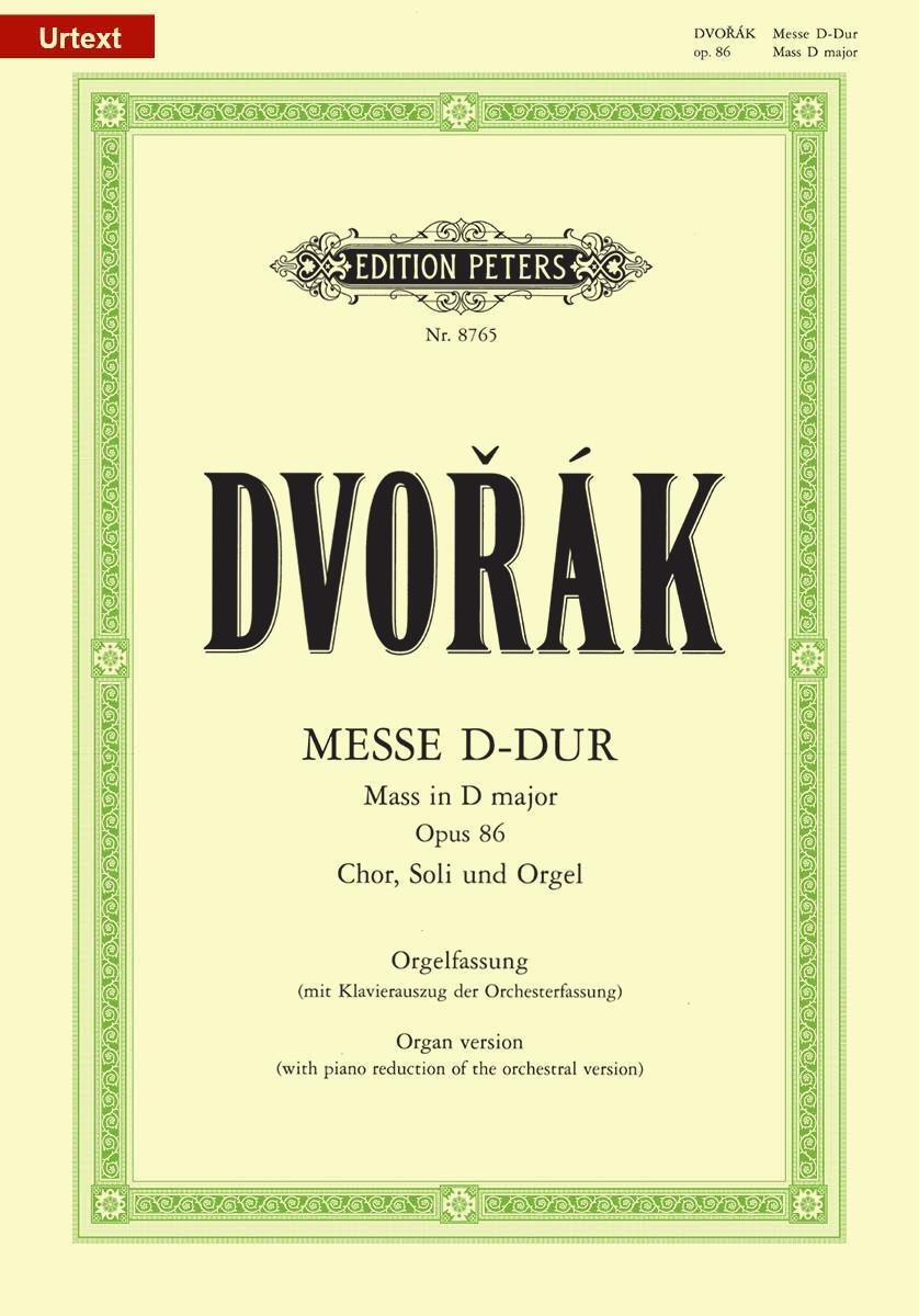 Cover: 9790014102593 | Messe D-Dur op. 86 | Antonín Dvorák | Broschüre | 113 S. | Latein