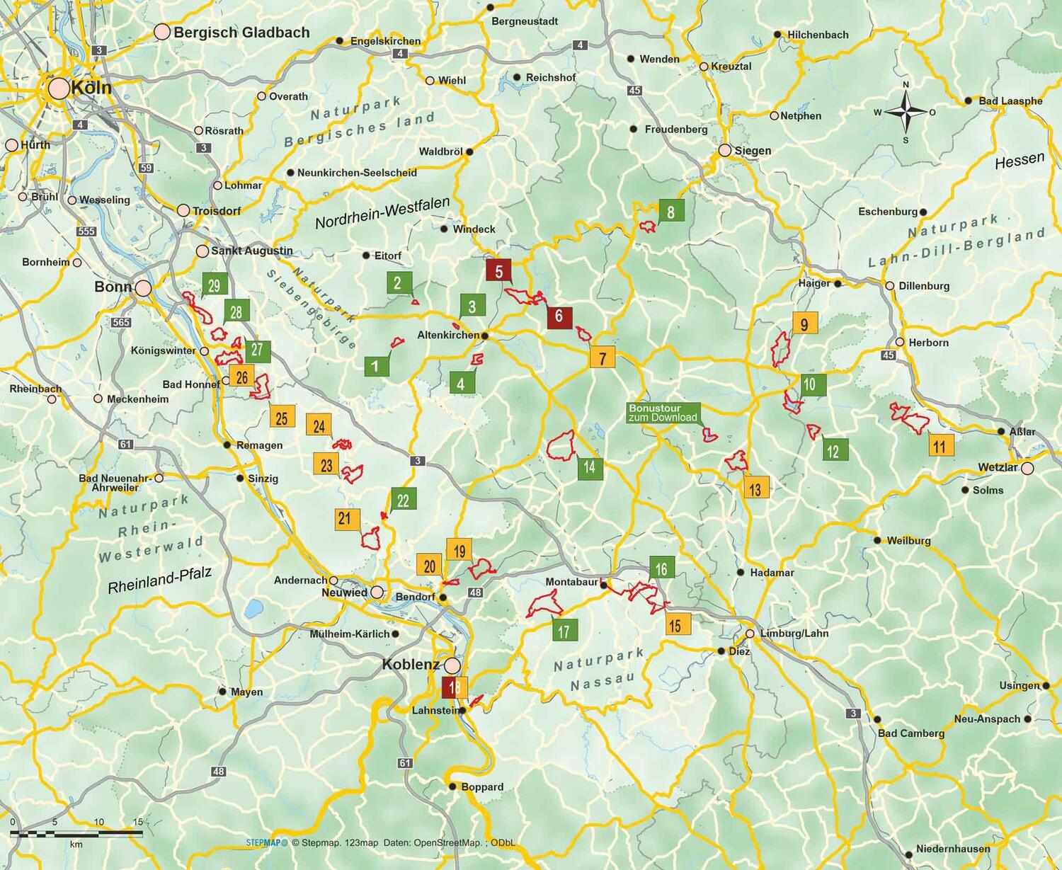 Bild: 9783866867567 | Westerwald mit Siebengebirge | Ingrid Retterath | Taschenbuch | 160 S.