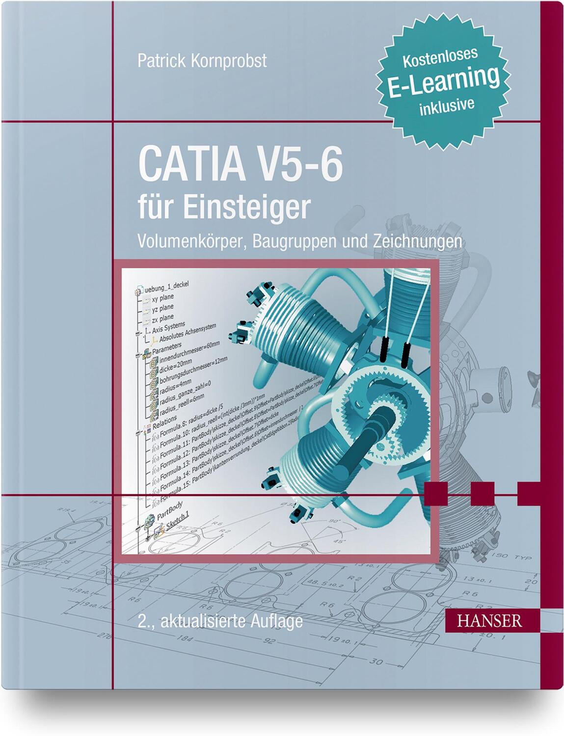 Cover: 9783446455320 | CATIA V5-6 für Einsteiger | Patrick Kornprobst | Taschenbuch | Deutsch