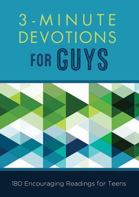 Cover: 9781630588571 | 3-Minute Devotions for Guys: 180 Encouraging Readings for Teens | Buch