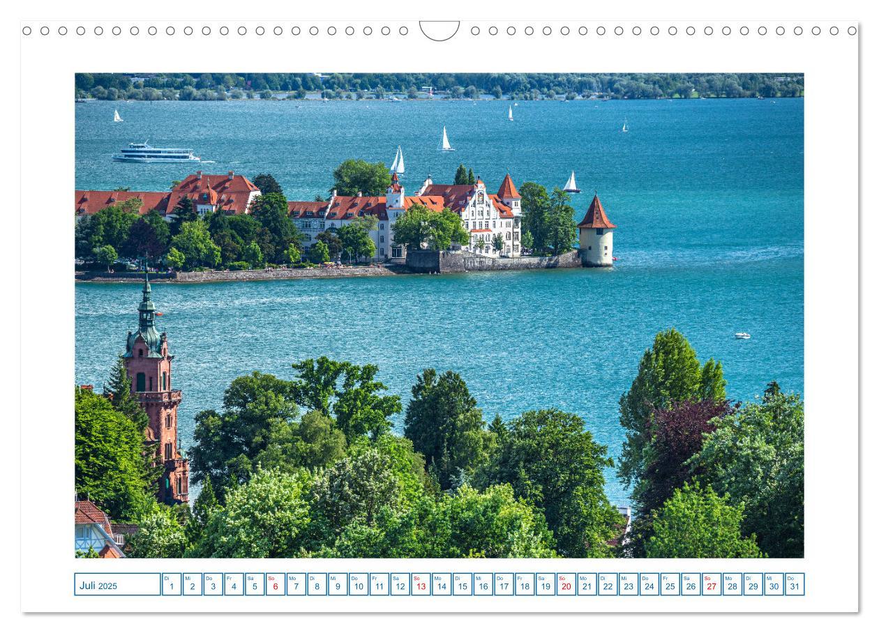 Bild: 9783457144169 | Insel Lindau - Bayerische Perle im Bodensee (Wandkalender 2025 DIN...