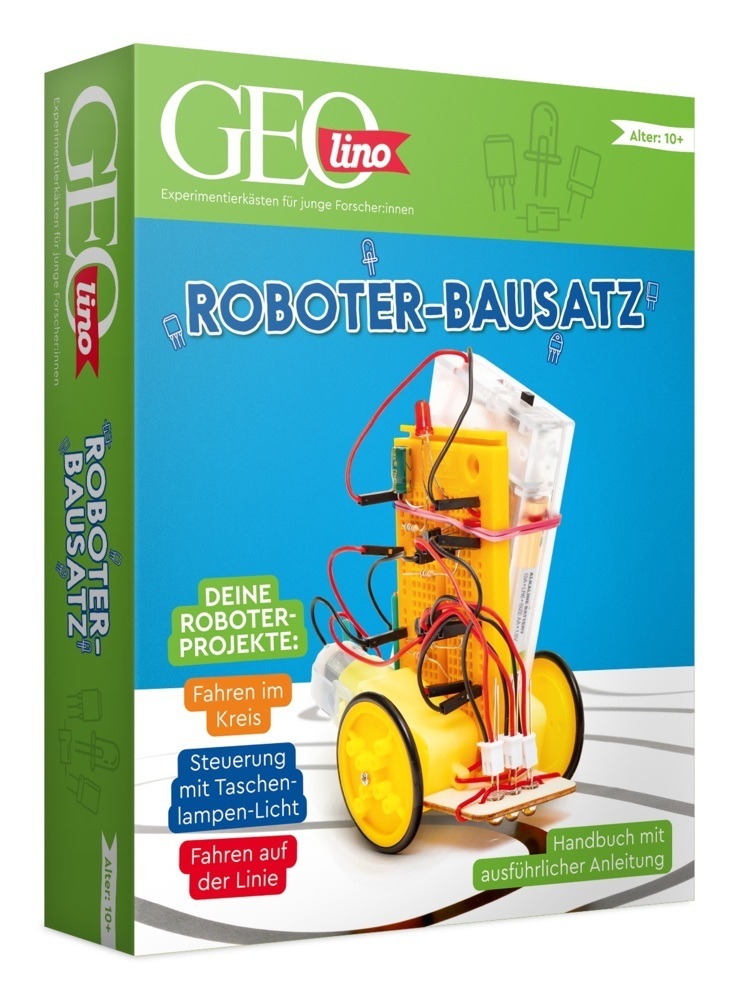 Cover: 4019631671585 | GEOlino Roboter Bausatz, inkl. Handbuch mit ausführlicher Anleitung