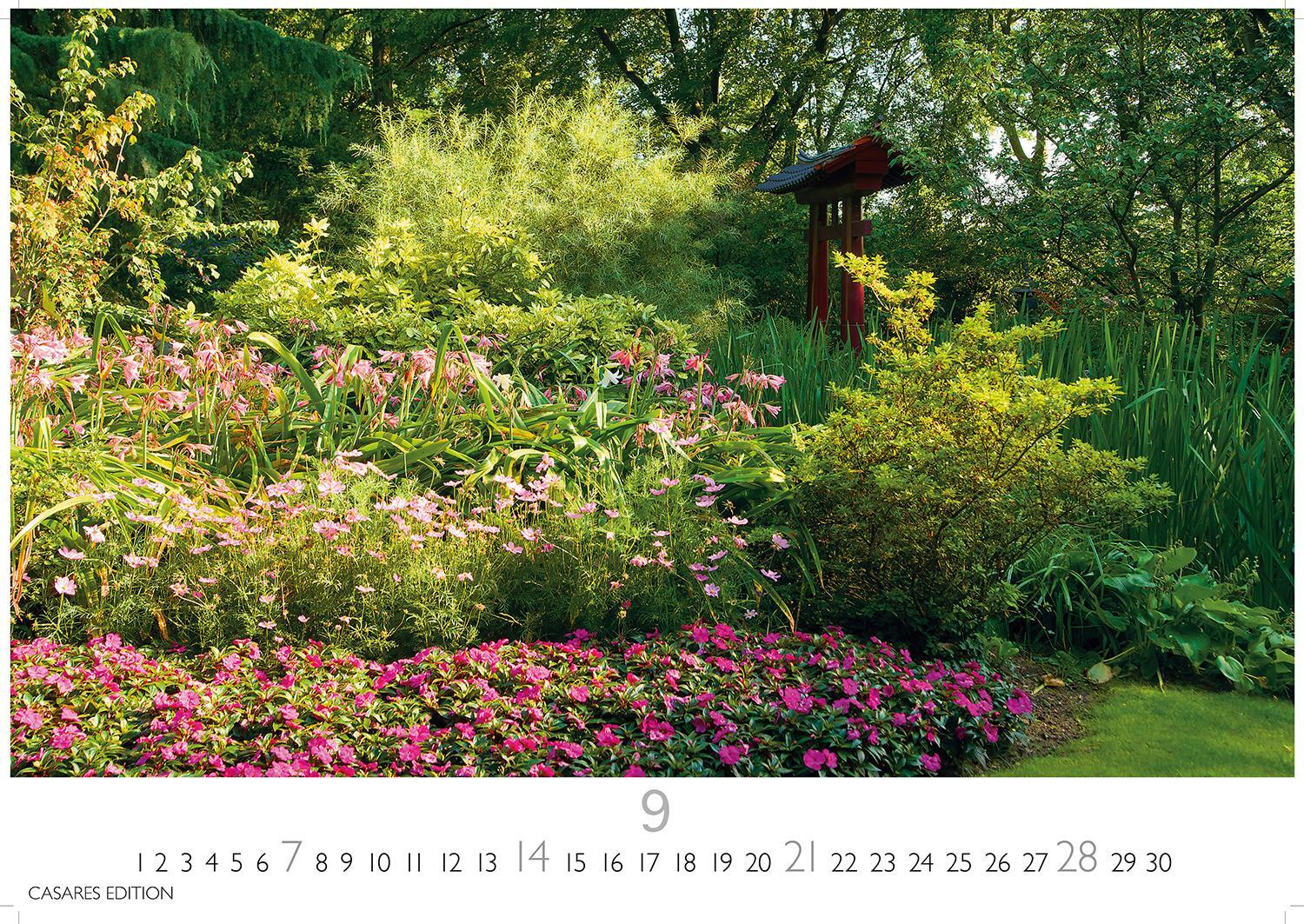 Bild: 9781835242261 | Japanische Gärten 2025 L 35x50cm | Kalender | 14 S. | Deutsch | 2025