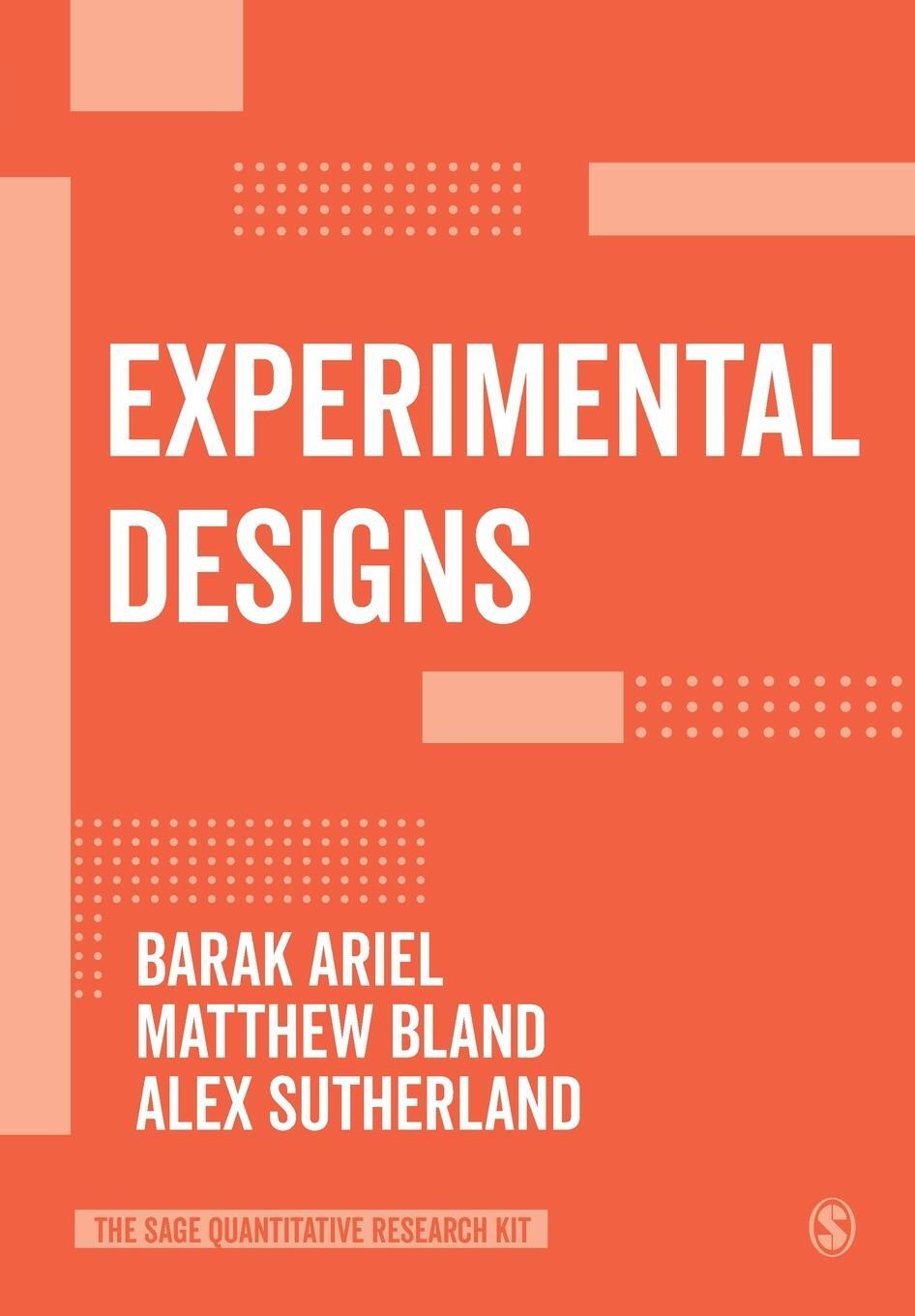 Cover: 9781526426628 | Experimental Designs | Barak Ariel (u. a.) | Taschenbuch | Paperback