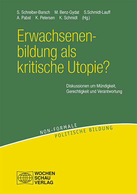 Cover: 9783734411489 | Erwachsenenbildung als kritische Utopie? | Melanie Benz-Gydat (u. a.)